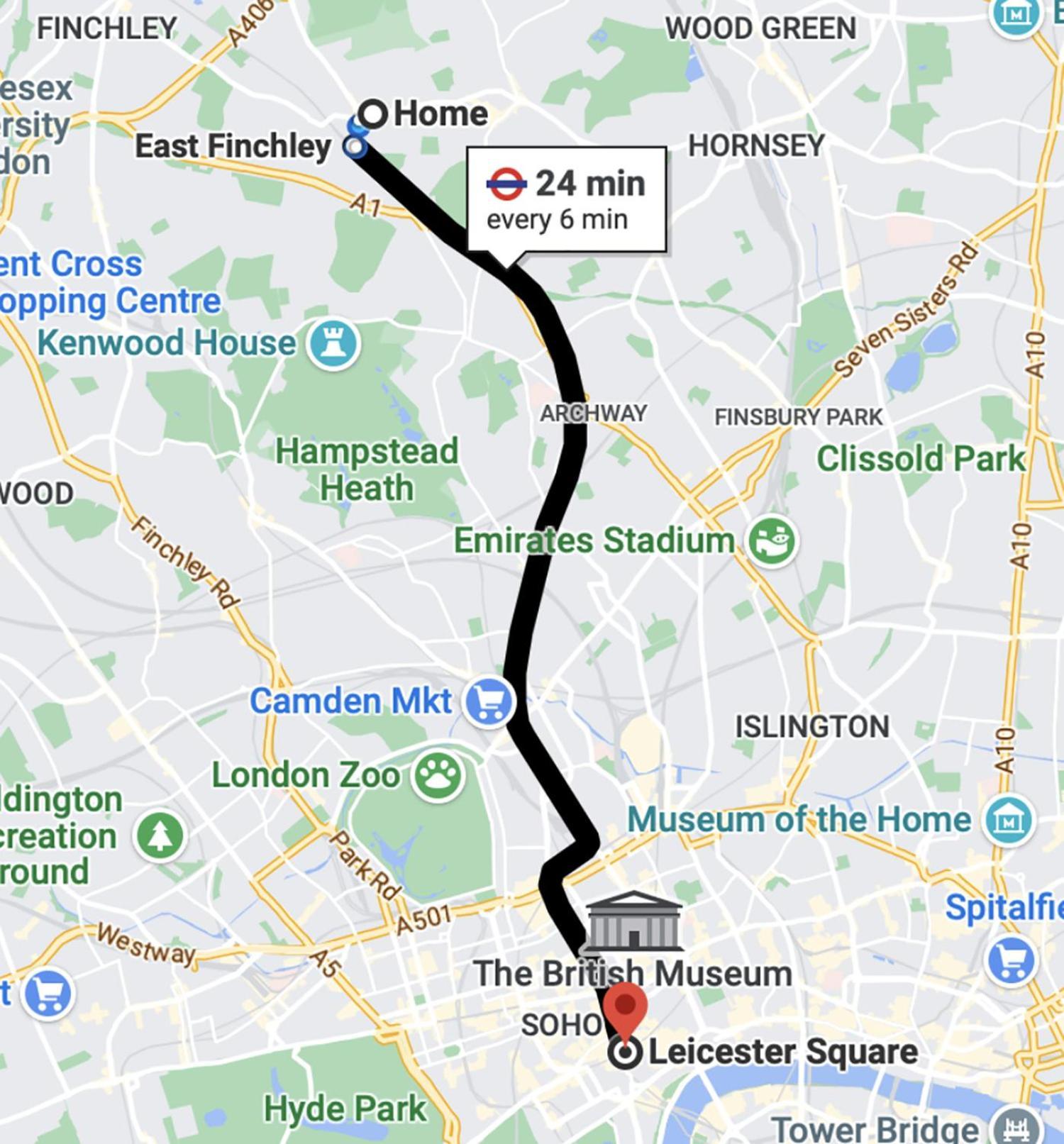 شقة Fabulous East Finchley لندن المظهر الخارجي الصورة