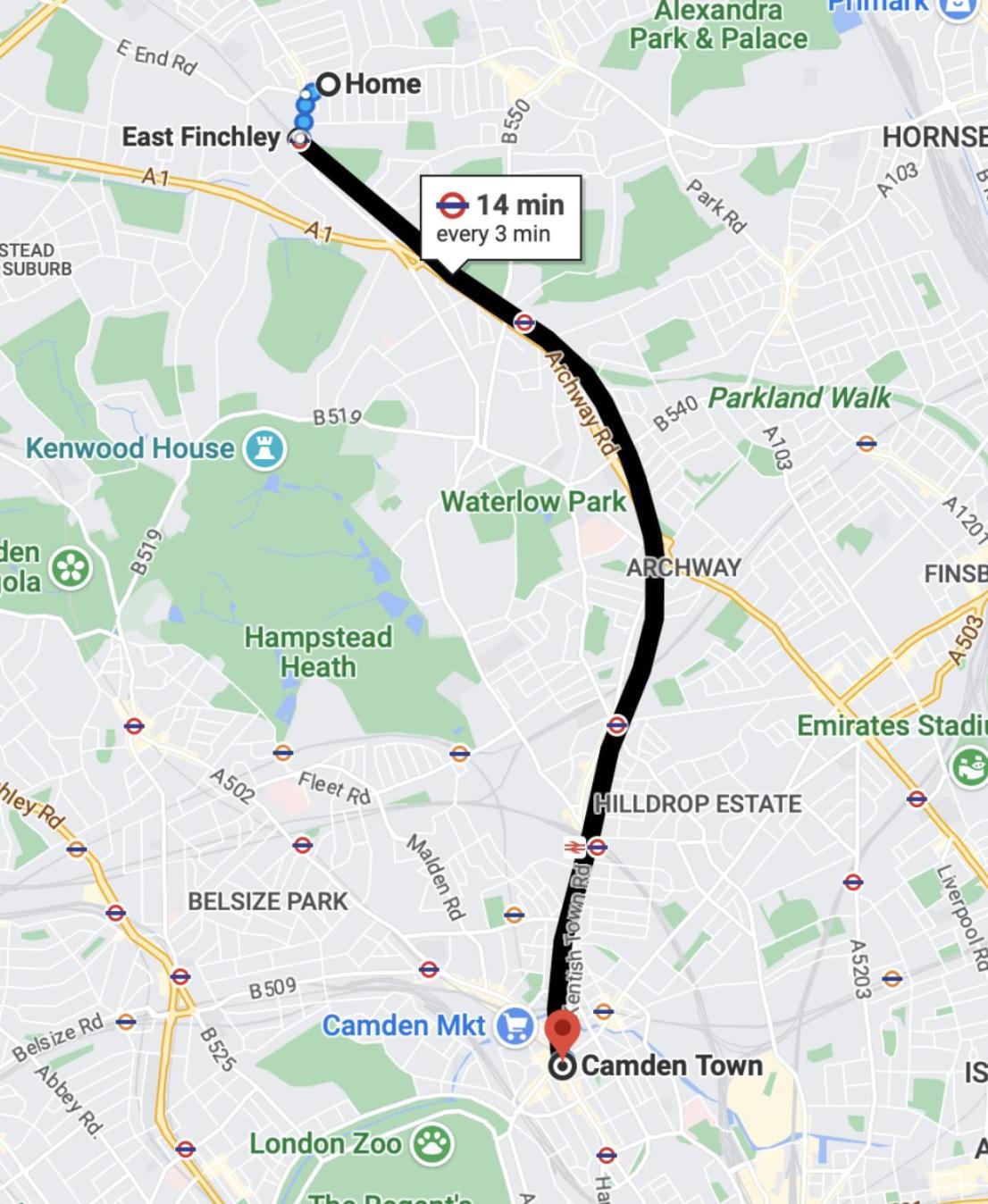 شقة Fabulous East Finchley لندن المظهر الخارجي الصورة